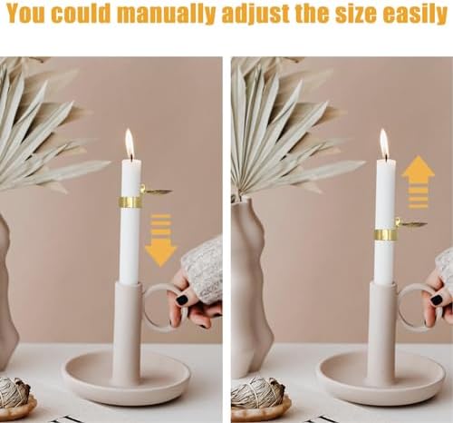 Gsycle 4PCS Candle Extinguisher Set Gold