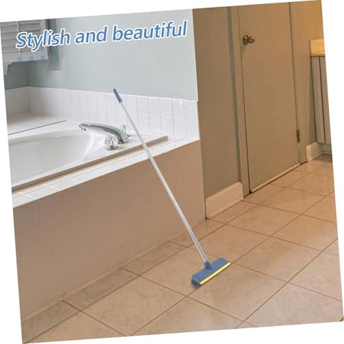 Effortless Cleaning Broom with Scraper for Kitchen and Bathroom