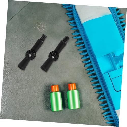 FRCOLOR 2pcs Floor Cleaning Mop Rotating Pole Adapter