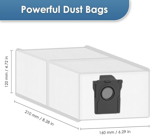 KEYKAO 6 Pack P50 Pro Ultra Dust Bags Replacement