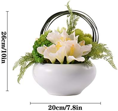 NDRFAWY Artificial Calla Lily Fake Plant Potted