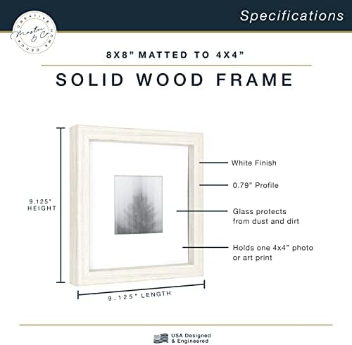 MCS Master Co 8x8 Gallery Wood Frame White