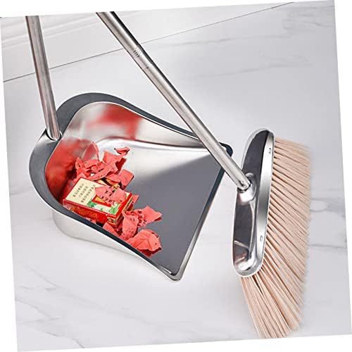PACKOVE Heavy Duty Hand Broom for Kitchen and Industrial Cleaning