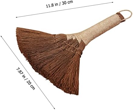 Palm Fiber Broom for Home and Desk Cleaning