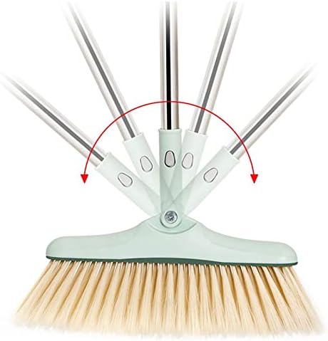 DDGURDH Hand Broom Set with Rotating Handle and Dustbin