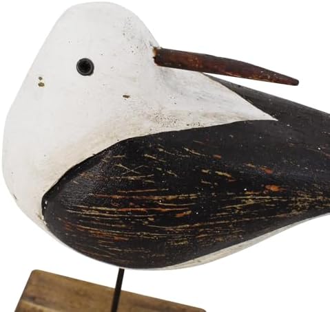 Veclotch Nautical Seabird Wood Statue Decor