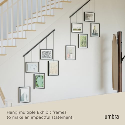 Umbra Black Exhibit Multi Photo Frame Display