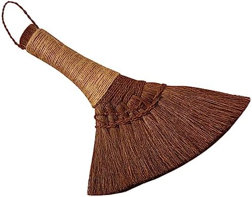 HOMOCONO Dusty Broom Natural Hand Broom for Home and Office