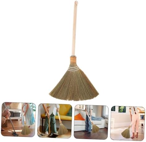 Ipetboom Asian Corn Broom Whisk Floor Sweeper