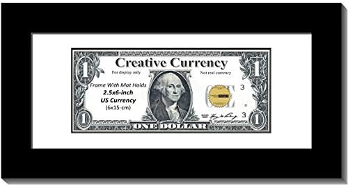 CreativePF Black First Dollar Frame with White Matting 1