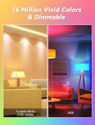AVACUBE 4 Pack GU10 Smart LED Bulbs with Alexa Google Assistant Compatibility 1