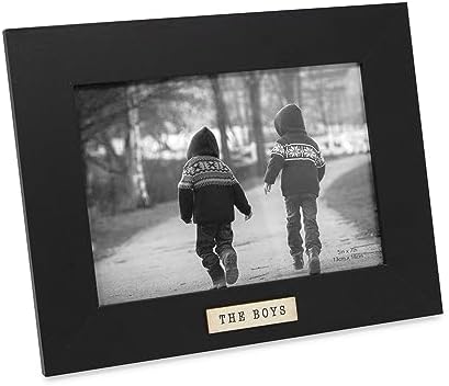 Isaac Jacobs 5x7 Wood Sentiments The Boys Frame