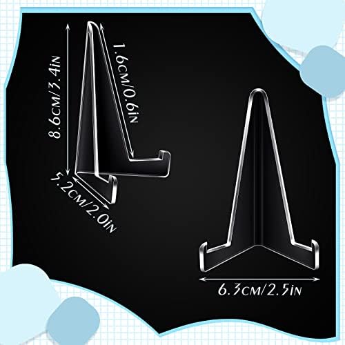 Bucherry 20-Pack Acrylic Easel Display Stand