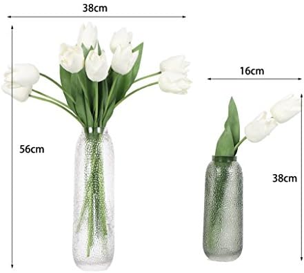Artificial Flower Table Decoration with Glass Base