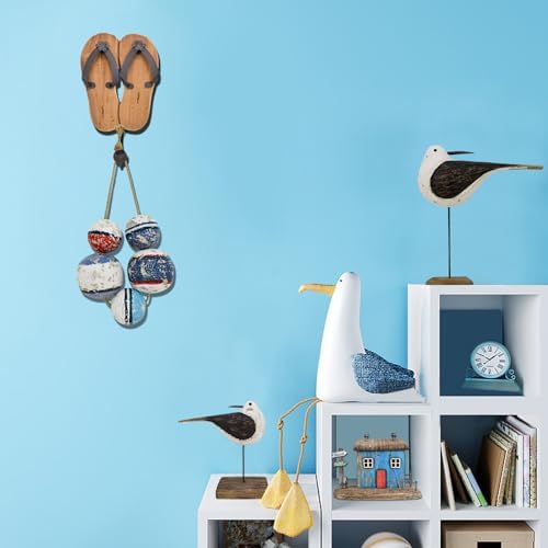 Veclotch Nautical Seabird Wood Statue Decor