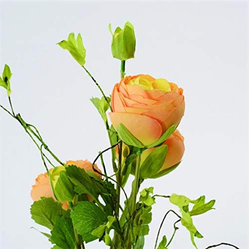 NDRFAWY Artificial Silk Flower Bonsai Set