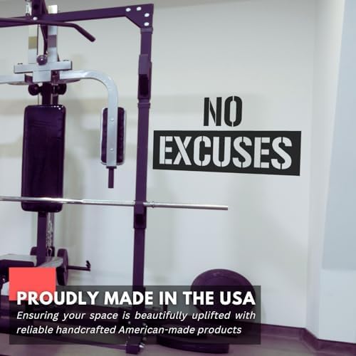 My Vinyl Story No Excuses Wall Decal