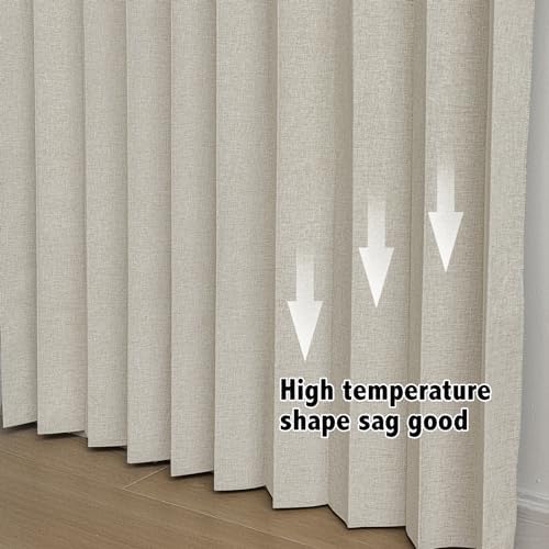AJAZZ Blackout Doorway Curtain Panel 98 W x 84 L