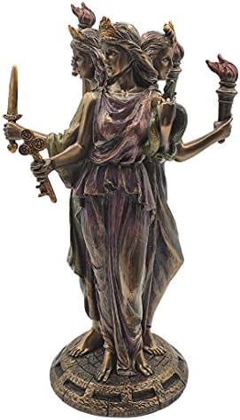 VERONASE Hecate Greek Triple Goddess Statue Bronze 82 Inch