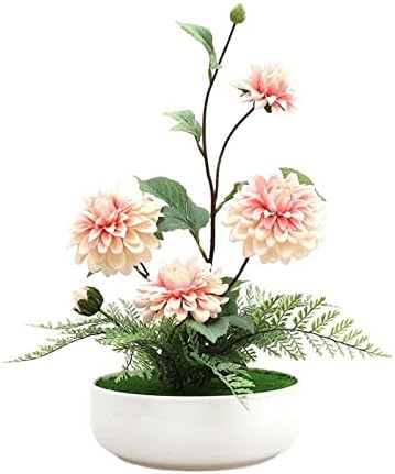 Artificial Peony Flowers 42cm Silk Bonsai Table Decoration