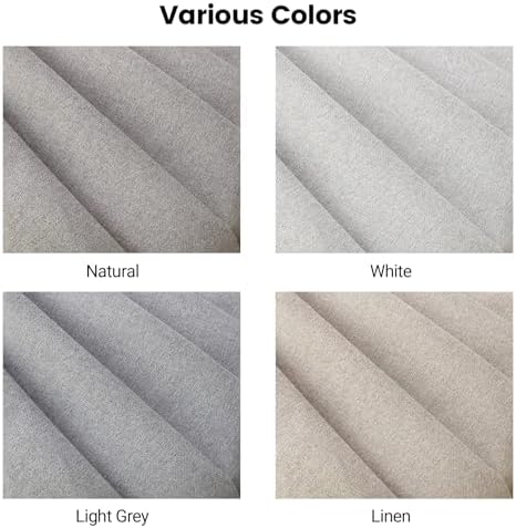 FHflyinghome Blackout Linen Door Curtain Panel