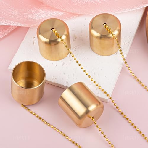 AUEAR 4 Pack Candle Snuffer Lamp Shade Extinguisher with Chain 1