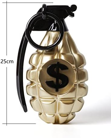 NENBOLEC Grenade Decor Statue Modern Polyresin 10 Inch