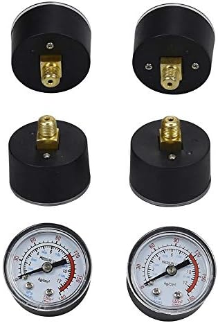 Uddick 2-Phase Air Compressor Pressure Switch Valve Gauge
