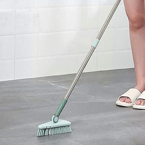 DDGURDH Hand Broom Retractable Floor Brush for Hardwood and Tile