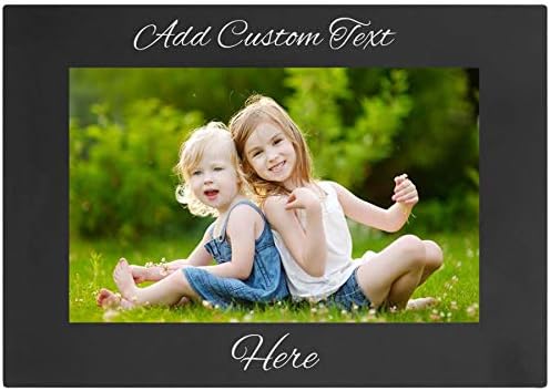 Personalized Engraved 4x6-Inch Aluminum Photo Frame
