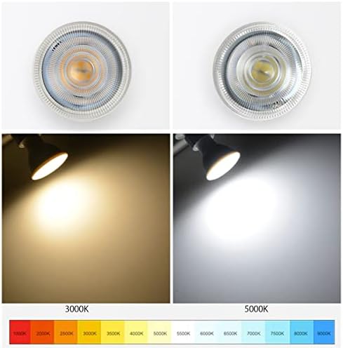 SSXBF MR16 5W LED Bulbs 12V 3000K Warm White Pack of 6