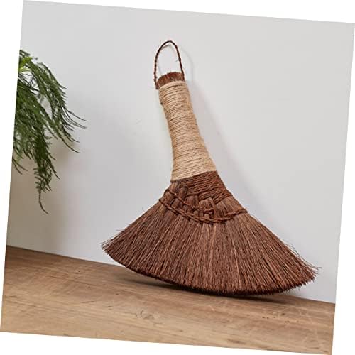 HOMOCONO Desktop Palm Handle Broom for Home Kitchen Office Cleaning