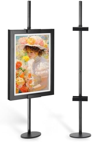 Sturdy Metal Easel for Picture Frames and Art Displays