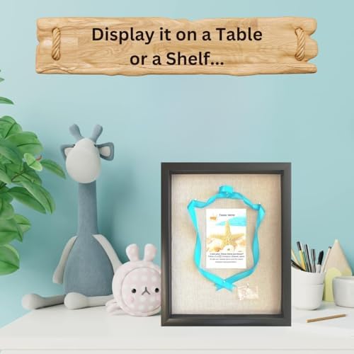 Tasse Verre 15x12 Black Shadow Box Frame - Ready to Hang