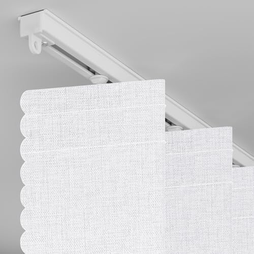AJAZZ Blackout Accordion Door Curtain Set 1
