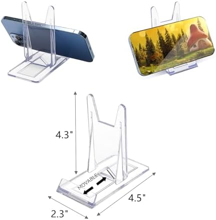 Frcctre 30 Pack Acrylic Easel Stand for Display