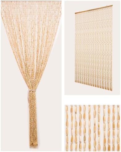 Erfolkerz Bamboo Beaded Curtain - 354x77 - 52 Strands 1