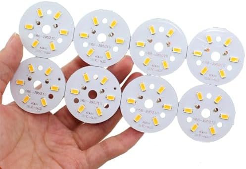 TAODAN 10PCS 3W Round LED Lamp Chip for Track Light Replacement