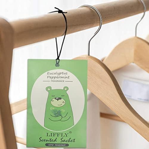 LIFFLY 14 PCS Eucalyptus Peppermint Scented Sachets Gift Box