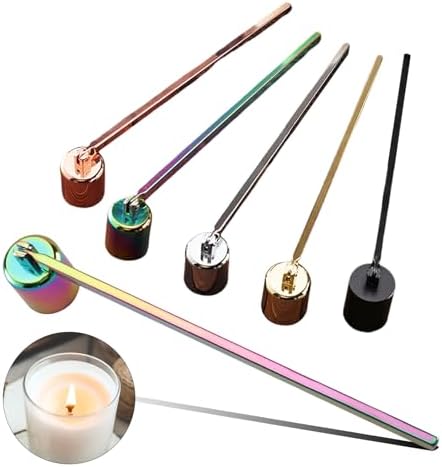 Stainless Steel Candle Snuffer Cover Rust-Resistant Black