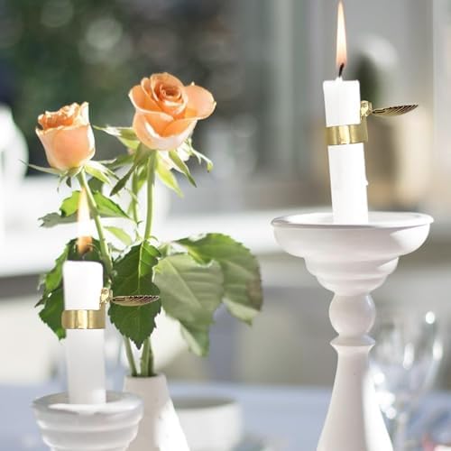Gsycle 4PCS Candle Extinguisher Set Gold
