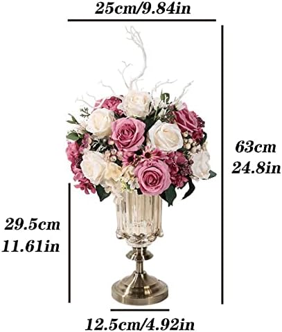Handmade Artificial Flowers Set for Home Decor
