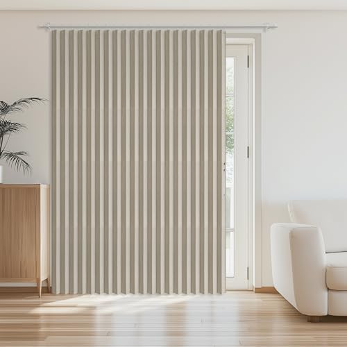 AJAZZ Blackout Doorway Curtain Panel 98 W x 84 L