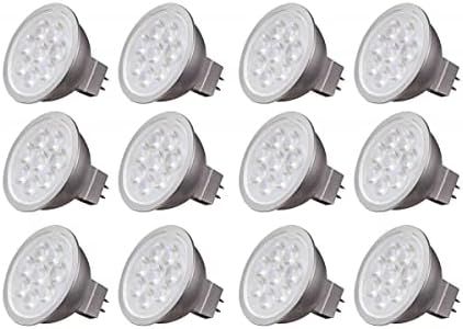 Satco 12-Pack MR16 LED Bulbs 65W 2700K Warm White