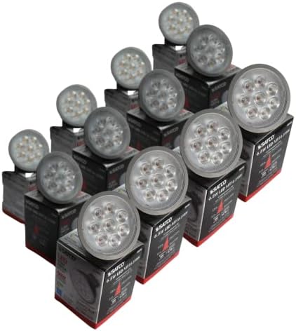 Satco 12-Pack MR16 LED Bulbs 65W 2700K Warm White