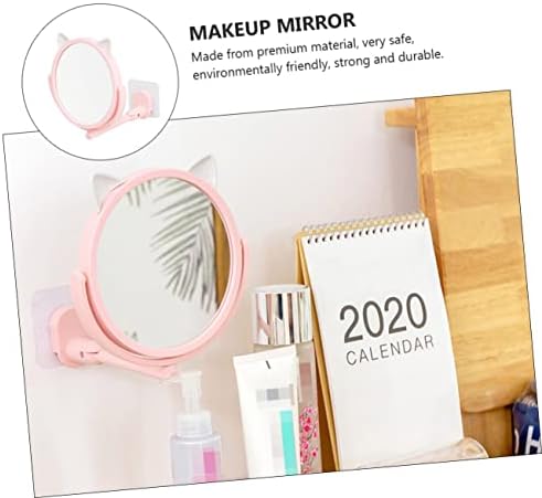 DOITOOL Cute Portable Travel Mirror Wall-Mounted Makeup Mirror