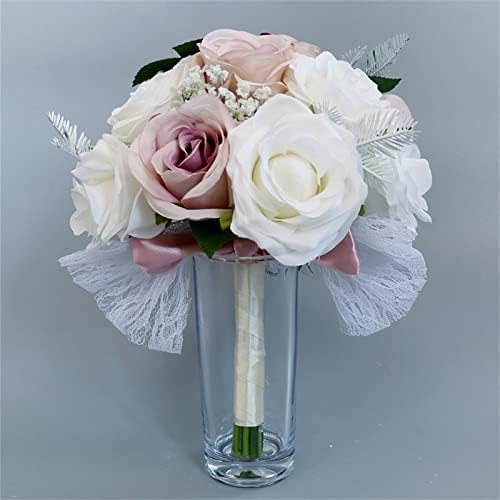 Handmade Artificial Rose Bouquet for Romantic Wedding