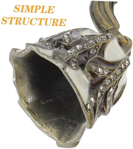 PRETYZOOM Vintage Rhinestone Tulip Candle Snuffer Tool