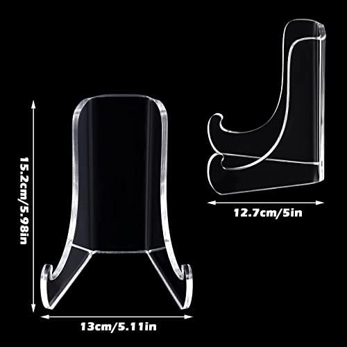 Chunful 2-Piece Acrylic Easel Display Stand for Home Office