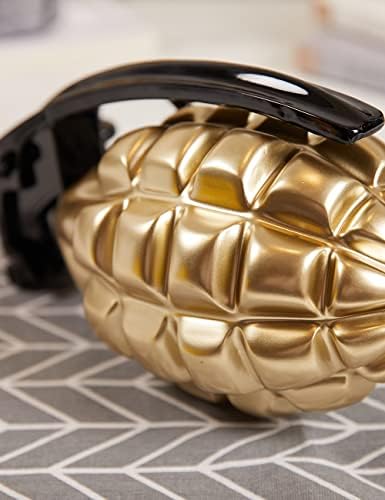 NENBOLEC Grenade Decor Statue Modern Polyresin 10 Inch